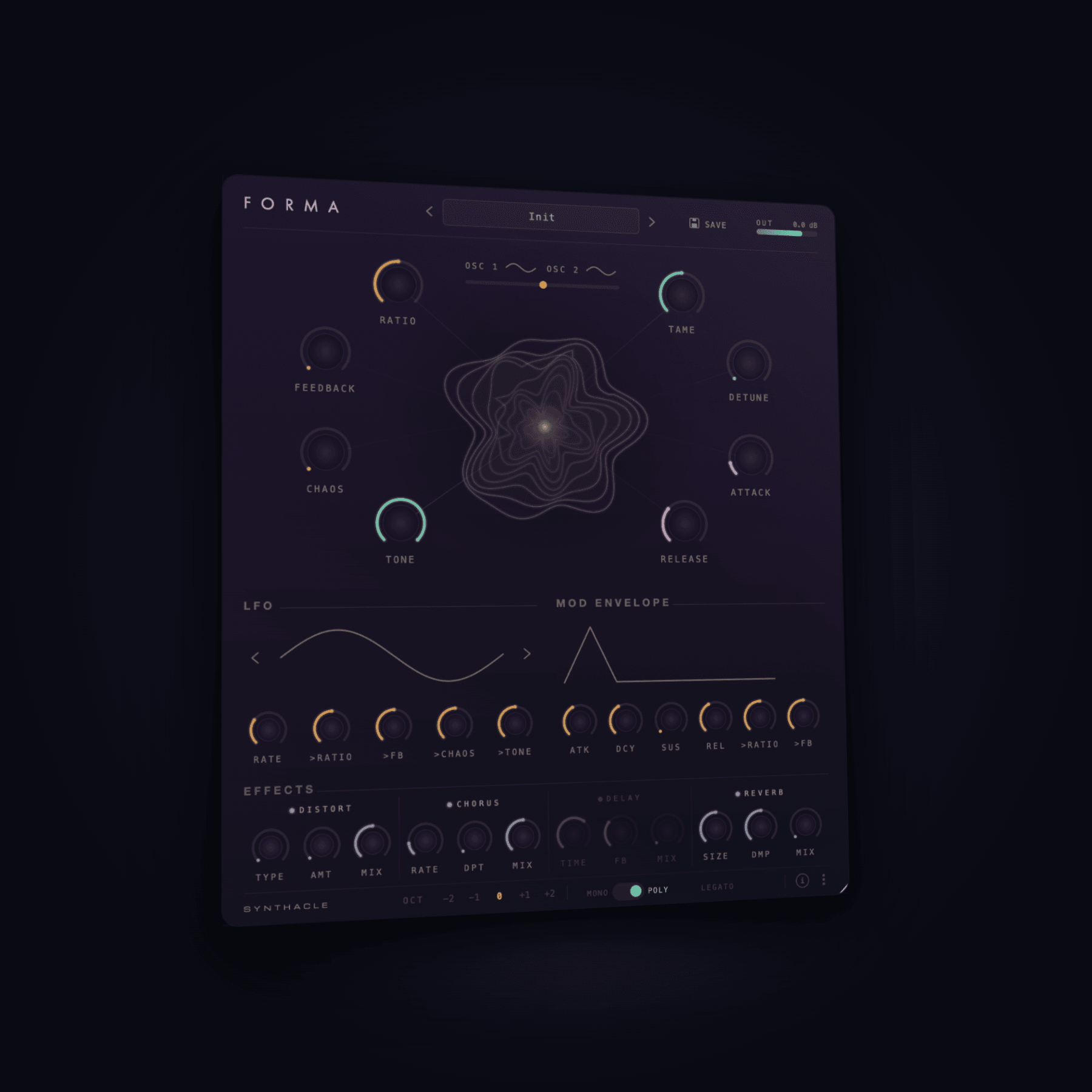 Forma synthesizer plugin